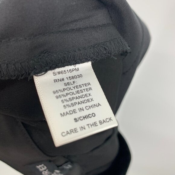 Love Tree Jogger Pants Black Satin Cargo Pocket High Rise - Picture 8 of 8